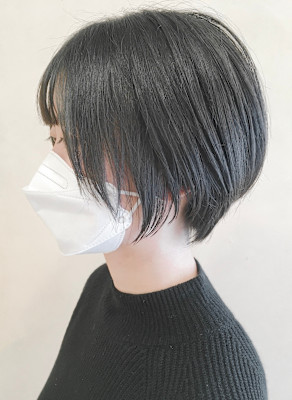 【morio成増/一戸】大人かわいい耳かけ丸みショート