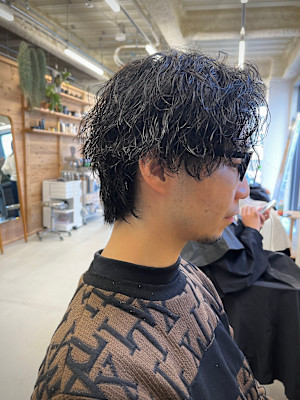 メンズカット×ツイストスパイラル