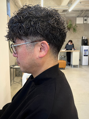 メンズカット✖️大人ツイストスパイラル
