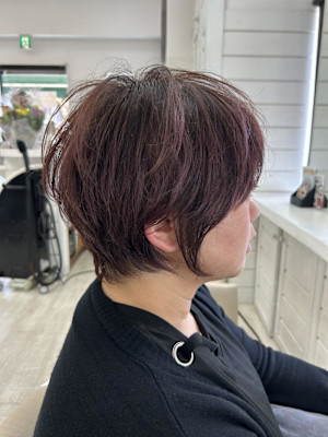 terrace岩政/ふんわりショート/30代40代/姪浜