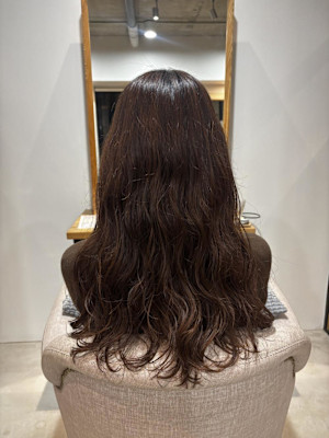 くせ毛活かす/デジタルパーマ/ムース仕上げ