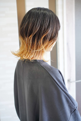 グラデーションレイヤーボブ