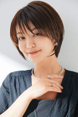 丸み可愛い愛されショート［恵比寿駅/髪質改善/グレージュ］