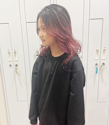 キッズグラデーションカラー・小学生・キッズデザインカラー