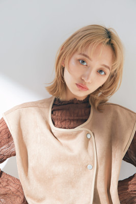 レイヤーカット/フェイスレイヤー/くびれヘア