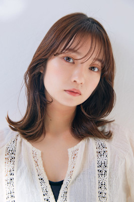 レイヤーカット/フェイスレイヤー/くびれヘア