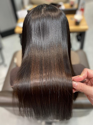天使の縮毛矯正髪質改善酸性ストレート美髪矯正艶髪銀座有楽町
