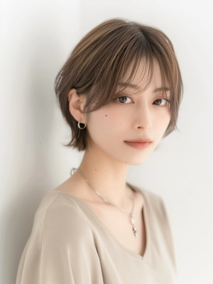 【王道】立体ひし形ショート【髪質改善メニュー】