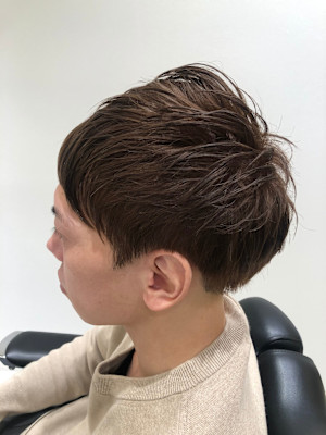 【麻布十番/メンズカット】カラー　ハイライト