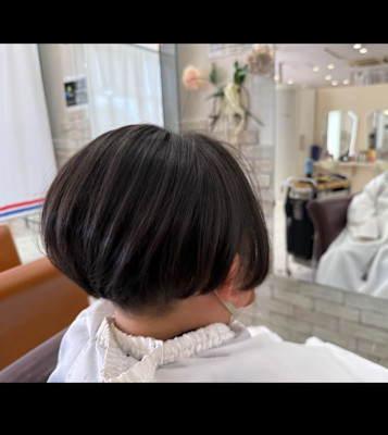 お手入れ簡単！借り上げマッシュボブ！