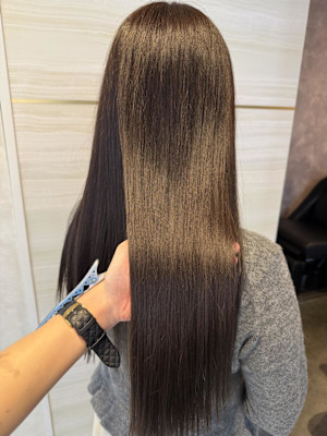 《高橋亜美》アッシュブラウン/艶カラー/大宮