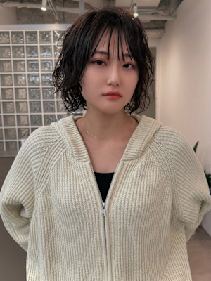 ニュアンスボブパーマ