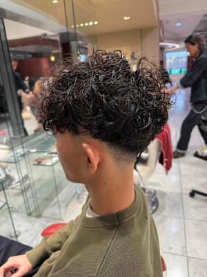 スペインカール/カット/フェード