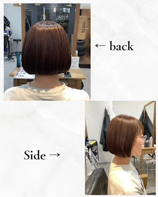 ≪お客様スタイル≫ うるツヤグレイカラー