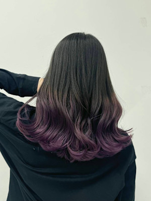 ラベンダーグラデーションカラー