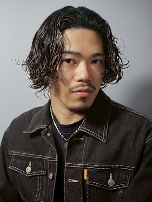 札幌メンズ×ゆるめスパイラルパーマ