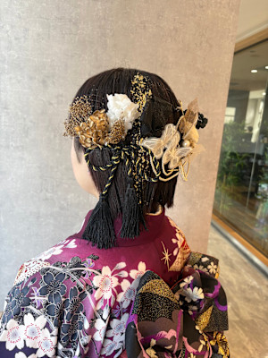 成人式ヘア〜タイトアレンジ〜