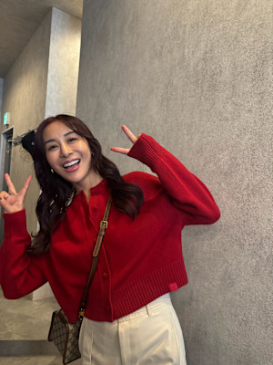 『韓国風』コテ巻きパーマ