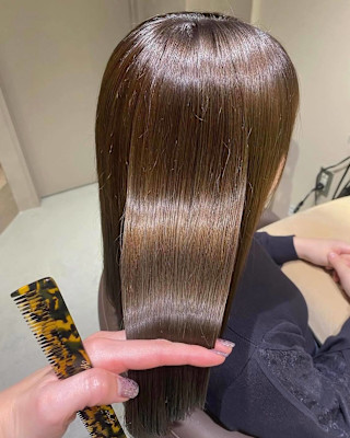 髪質改善トリートメント×オリーブベージュ