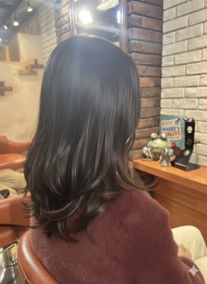 透明感たっぷり！ニュアンスグレージュ【038スタイル】