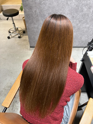 髪質改善ストレート♪