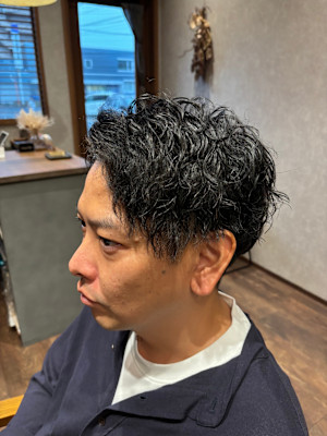 メンズパーマ