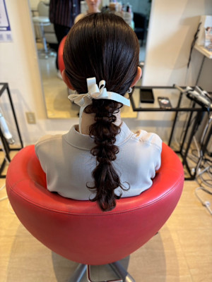 お呼ばれヘアアレンジ