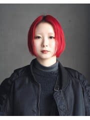 【MAAAAAC】レッドボブ [小倉北/京町/ハイトーン/ブ