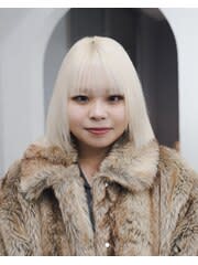 【MAAAAAC】ホワイトブロンドボブ