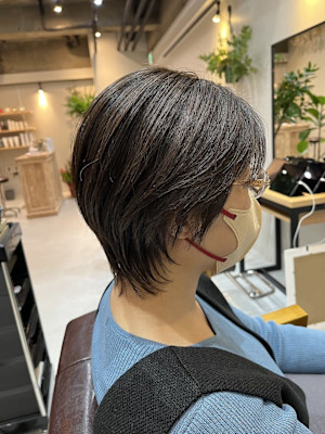 【t o t .】乾かすだけショートウルフ