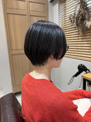 【t o t . f a m .】ハンサムショート×縮毛矯正