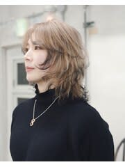 【MAAAAAC】ホワイトベージュレイヤー/デザインカラー/