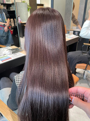 髪質改善カラー♪ 竹崎