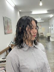 ミディアムパーマ