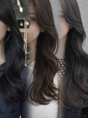 顔まわりカット　韓国　　TOMOKI