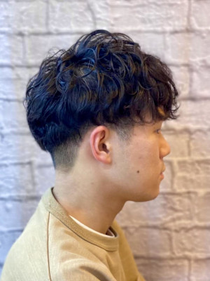 マッシュスタイル×パーマ