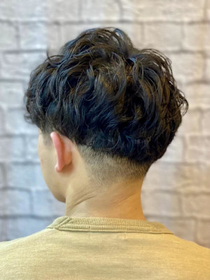 マッシュスタイル×パーマ