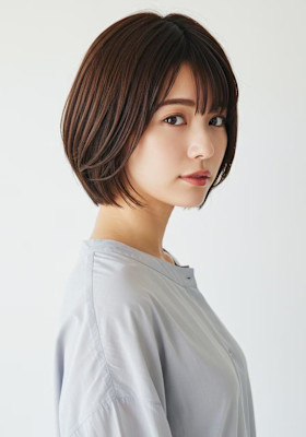 #磐田　大人ショートボブ！