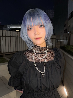 オーダーメイド　デザインカラー　ケアブリーチカラー　ウルフ