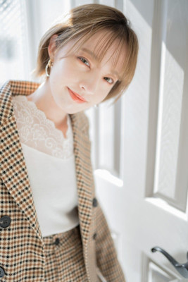 大人ガーリー３０代４０代ナチュラルグラボブ丸みハンサム