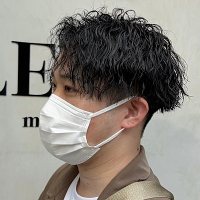 ナチュラルツイストスパイラル/メンズパーマ/メンズカット