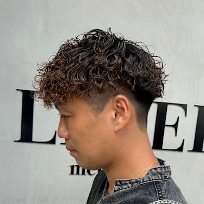 ニュアンスパーマスパイラルパーマ/メンズカットメンズパーマ