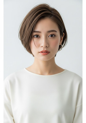 #磐田　耳掛けショート