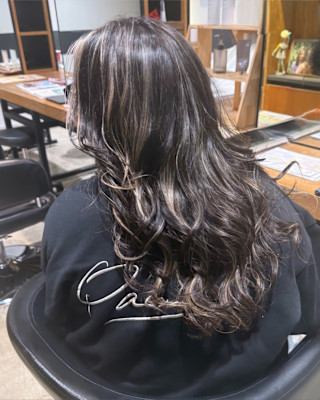 海外風ハイライトカラー