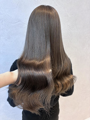 《中島遼香》透明感×艶髪 暗髪ロング美髪