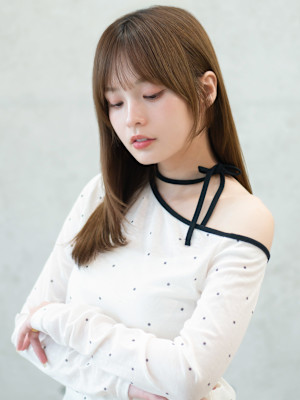 20代・30代_シアーストレートセミディ