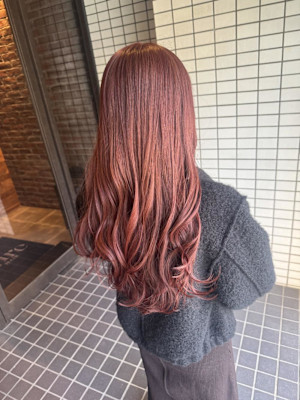 発色◎チェリーレッドカラー