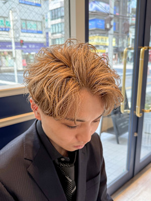 ミルクティーベージュ/ブリーチカラー