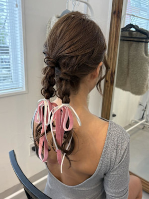 ミホ＊ツイン編み下ろし