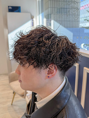 波巻きスパイラル/波巻きパーマ